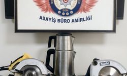 İnşaattan hırsızlık yapan şüpheli tutuklandı