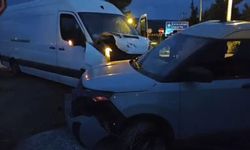 Isparta'da iki araç çarpıştı: 1 yaralı