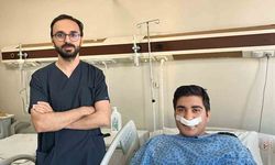 İzmir'den Siirt'e östaki tuboplasti ameliyatı için geldi