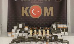 İzmit'te 21 bin 500 adet doldurulmuş makaron ele geçirildi