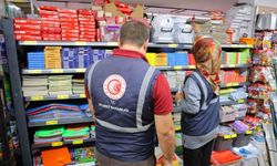 Kahramanmaraş'ta kırtasiyelerde fiyat etiketi denetimi: 21 firmaya 158 bin lira ceza