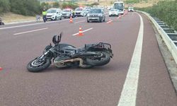 Kamyona çarpan motosiklet sürücüsü hayatını kaybetti