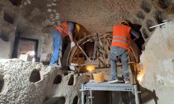 Kapadokya'da 7 peri bacasının korunması için çalışma yapıldı