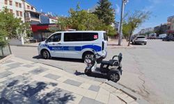 Karaman'da 3 tekerlekli elektrikli bisiklet devrildi: 1 yaralı