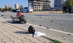 Karaman'da cipin çarptığı elektrikli bisikletin 15 yaşındaki sürücüsü ağır yaralandı