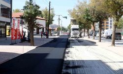 Karatay'da ulaşım için bir etap daha yenileniyor