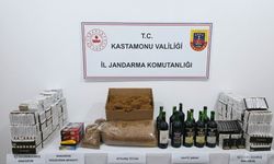 Kastamonu'da 10 litre sahte içki ele geçirildi