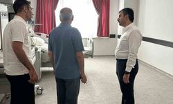 Kaymakam Atış, Dicle Devlet Hastanesini inceledi