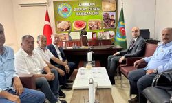 Kaymakam Ceylan, Hasan Altun ile bir araya geldi