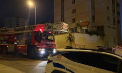 Kayseri'de 10 katlı binada yangın paniği