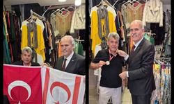 Kıbrıs Maratonu öncesi Bursalı Veteran atlete anlamlı ziyaret