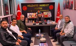 Kıbrıs'taki kazada yaralanan Akkaya ailesinden MHP'ye teşekkür ziyareti
