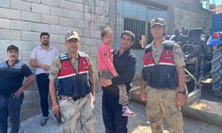 Kilis'te kaybolan down sendromlu çocuk jandarma ekiplerince bulundu