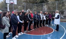 Kırklareli protokolü vatandaşlarla birlikte spor yaptı