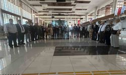 Kocaseyit Havalimanı'nda gazi ve yakınları onuruna program düzenlendi