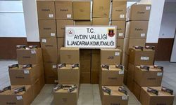 Köşk'te durdurulan araçtan 630 bin kaçak makaron çıktı