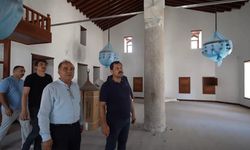 Mahremiye ve Şeyh Ali camilerindeki restorasyon çalışmaları incelendi