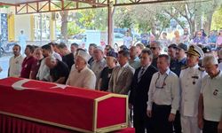 Marmaris'te Kıbrıs Gazisi Yavuzer, son yolculuğuna uğurlandı