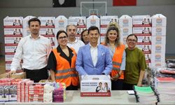 Marmaris'te öğrenciler yeni eğitim yılına destekle başlıyor