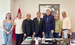 Menteşe Kaymakamı Budan'dan Muğla Büyükşehir Gazeteciler Cemiyeti'ne ziyaret