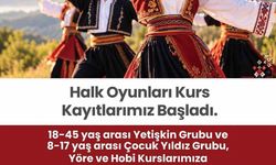 Merkezefendi'de halk oyunları kurs kayıtları başladı