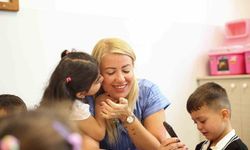 Merkezefendi'de minik öğrencilerin yeni eğitim dönemi heyecanı
