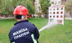Minikler itfaiyecilik mesleğini yerinde öğrendi