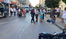 Mudanya'da motosiklet yayaya çarptı: 2 yaralı