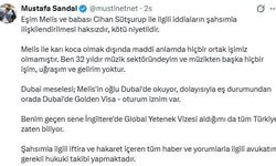 Mustafa Sandal: 'Melis ile karı koca olmak dışında maddi anlamda hiçbir ortak işimiz olmamıştır'