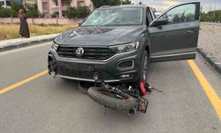 Niğde'de otomobil ile elektrikli bisiklet çarpıştı: 1 yaralı
