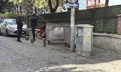 Okul yanındaki çöp kutusunda meydana gelen patlama polisi harekete geçirdi