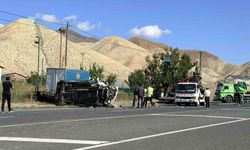 Oltu-Ardahan yolunda feci kaza: 2'si ağır 3 yaralı