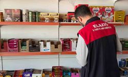 Palu'da marketlere gıda denetimi