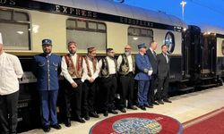 Paris'ten yola çıkan Orient Express İstanbul'a geldi