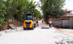 Pelitözü Mahallesinin sokakları kilit parke oluyor