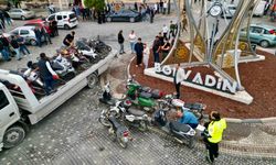 Polis denetiminde 52 motosiklet trafikten men edildi