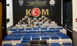 Polis kaçak sigara ve makaron ele geçirdi