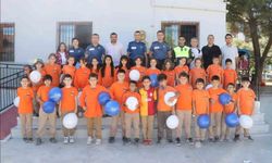Polislerden lösemiyi yenen Talha'ya moral ziyareti