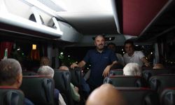 Pursaklar'da Geleneksel Kültür Gezileri yolcuları uğurlandı