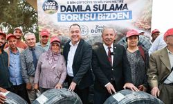 Salihli'de 500 üreticiye damlama sulama desteği