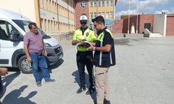 Sandıklı'da okul çevreleri ve öğrenci servisleri denetlendi