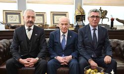 Sarallar ve Şahinler ailelerinden MHP Lideri Bahçeli'ye ziyaret
