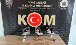 Sivas merkezli 4 ilde kaçak silah operasyonu: 2 tutuklama