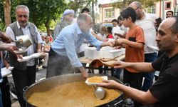 Siverek'te unutulmaya yüz tutmuş bulgur kaynatma geleneği yaşatıldı