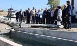 Taşlıçay'da açılan alabalık tesisi ilçe ekonomisine ve sosyal yaşama katkı sunacak