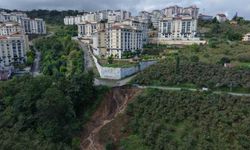 Trabzon'da heyelan: 2 yaralı