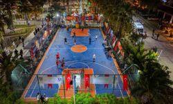 Turgutreis'te basketbol şöleni başladı
