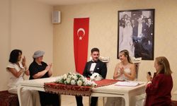 Turgutreis'te nikah hizmetlerine yoğun ilgi