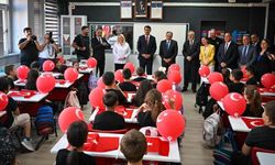 Uşak'ta eğitim öğretim yılının ilk ders zili çaldı