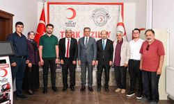Vali Aydın Baruş Kızılay'da